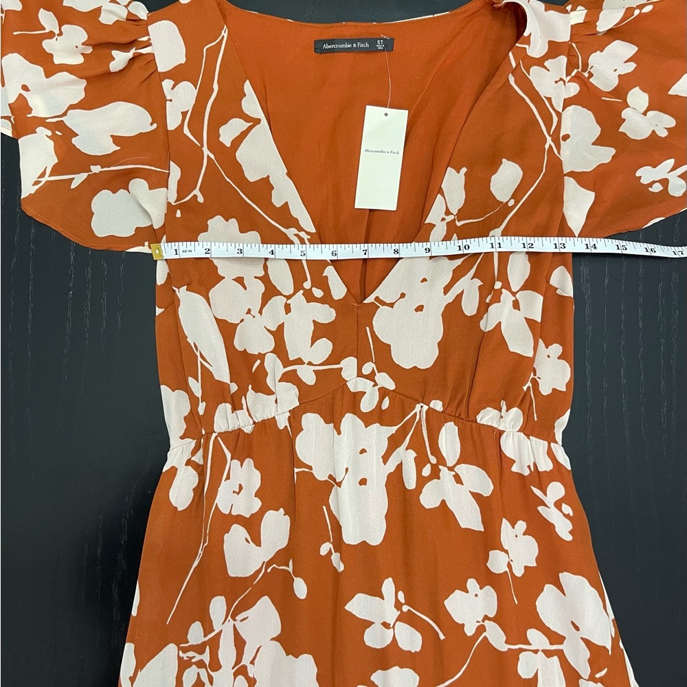 NWT Abercrombie & Fitch Floral Print Dress - Picture 5 of 8